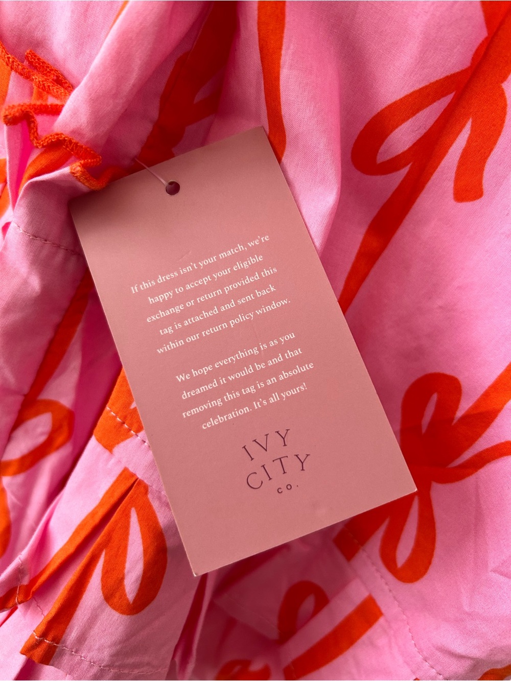 Ivy City Co Pink Button-Front Dress - Picture 5 of 11
